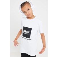 Beat Boyz Club Boy's 'Possibilites' Slogan Print T-shirt in White | Size: 11-12 Years
