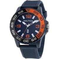 Nautica Men's NAPFWS302 Finn World 45mm Quartz Watch in Blue