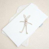 The Tiny Bed Company Premium Foam Crib Mattress To Fit SnzPod 4 75.5 x 40cm in White