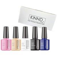KINND London Quick Dry Nail Polish Starter Gift Set - 5 x 8ml | Size: 40ml