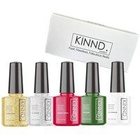 KINND London Quick Dry Nail Polish Christmas Gift Set - 5 x 8ml | Size: 40ml