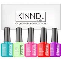 KINND London Quick Dry Nail Polish Summer Colour Gift Set - 5 x 8ml | Size: 40ml