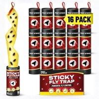 volila 16 Pack Fly Catcher Sticky Rolls in Yellow