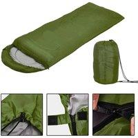 Kelvenix Green Sleeping Bag Waterproof Outdoor Camping Hiking Envelope Zip Bag