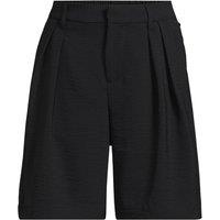 Lands' End Women's Creaseless Shorts in Black | Size: 12
