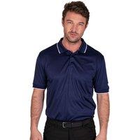 Island Green Men's Performance Golf Polo Shirt in Navy | Size: Large
