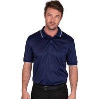 Island Green Men's Performance Golf Polo Shirt in Navy | Size: 2XL