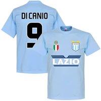 SS Lazio Men's Lazio Di Canio 9 Team T-Shirt - Sky in Light Blue | Size: 2XL