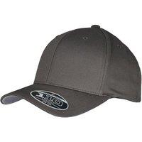 Flexfit Men's Woolly Combed Adjustable Cap in Dark Grey