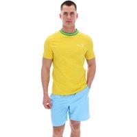 Sergio Tacchini Men's Rainer FC T-Shirt Yellow | Size: XL
