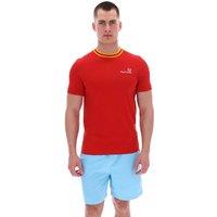 Sergio Tacchini Men's Rainer FC T-Shirt Red | Size: XL