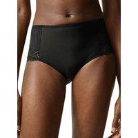 Chantelle Women's Easy Feel Marilyn Covering Full Brief in Black | Size: 16