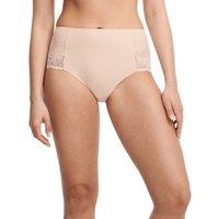 Chantelle Women's Easy Feel Marilyn Covering Full Brief in Nude | Size: 10