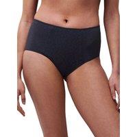 Chantelle Women's Easy Feel Norah High Waisted Covering Full Brief in Blue | Size: 12