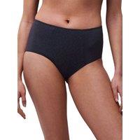 Chantelle Women's Easy Feel Norah High Waisted Covering Full Brief in Blue | Size: 14
