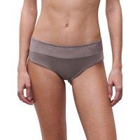 Chantelle Women's Norah Chic Covering Shorty in Grey | Size: 10