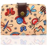 Fontanella Fashion Women's Ladybug Insect Small WaterProof Wallet in Beige