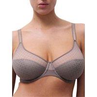 Chantelle Women's Norah Chic Covering Moulded Bra in Grey | Size: 32F