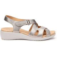 Hotter Women's 'Eliana' Sandals in Metallics | Size: 8