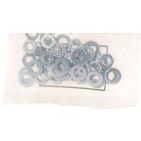 Unifix Class 8 Full Nuts & Washers M12 - Box of 40 in Silver