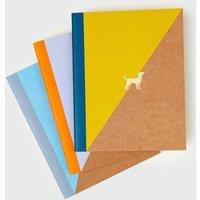 Suck UK Dog Mini Pocket Notebooks Set of 3 with Lined, Grid & Dot Pages