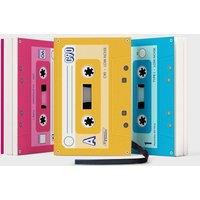 Suck UK Retro Cassette Tape Pocket Mixtape Notebooks Set of 3
