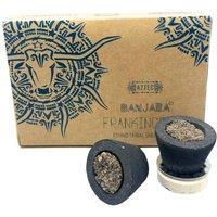 KDMD Banjara Ethno Tribal Frankincense Smudge Cups - 6 in Black
