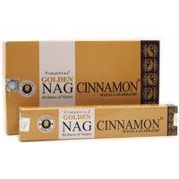 KDMD 15g Golden Nag Cinnamon Incense Sticks for Meditation & Relaxation in Mustard