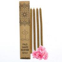 KDMD Fresh Flowers Palo Santo Incense Sticks - Long-Lasting & Uplifting in Brown