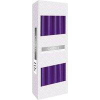 KDMD Lavender Taper Candle - Soft Pastel, Steady Burn, Elegant Decor