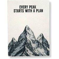 KDMD Large Lokta Inspiration Notebook 21x15cm - 45 Pages with Bookmark in White | Size: 21x15 cm