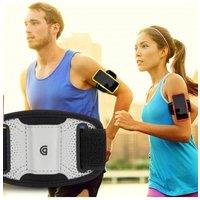 AQUARIUS Griffin Ultra-Lightweight Fast-Clip Armband & Clip for Phone 5/5s in White