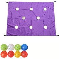 Obasyhig Team-building Cave Map Game Set in Purple