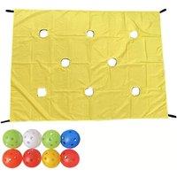 Obasyhig Team-building Cave Map Game Set in Yellow