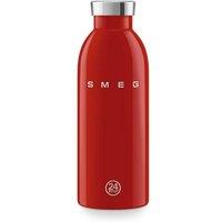 Smeg 24Bottles Stainless Steel 500ml Bottle in Red