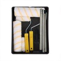 Havendro Set Paint Rollers Tray Brush Roller Sleeves Painting Wall Ceiling