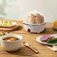 Nordara UK Plug Electric Egg Boiler & Steamer Poacher in White