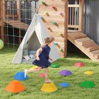 AIYAPLAY Stepping Stones for Kids 11PCs Balance Stepping Stones | Size: 11 Pack