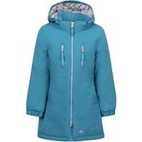 Trespass Girl's Marybank Raincoat in Teal | Size: 7-8 Years