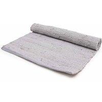 KDMD Large Grey Indian Handloom Cotton Rug - Soft, Durable & Stylish | Size: Medium