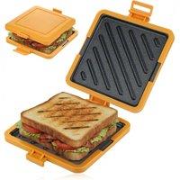 Havendro Microwave Toastie Maker Sandwich Grill Microwaveable in Yellow