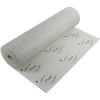 Bedding Mill Carpet Underlay Pure Ultra High Density (9 SQM) in White