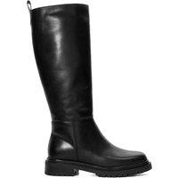 Dune London Women's 'Tilings' Leather Knee High Boots in Black | Size: 4
