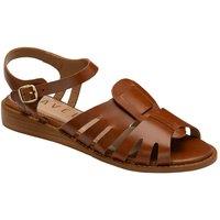 Ravel Women's Tan Leather 'Dilston' Fisherman Sandals | Size: 4