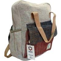 KDMD Women's Kathmandu Hemp Adventure Backpack - Durable Travel & Hiking Bag in Natural