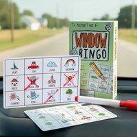 Boxer Gifts Window Bingo Fun Travel Game for Kids