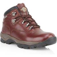 Northwest Territory Inuvik Men's Leather Waterproof Walking Boots in Dark Red | Size: 13