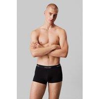 Calvin Klein Men's Icon Cotton Low Rise Trunks 5 Pack - Black | Size: XL