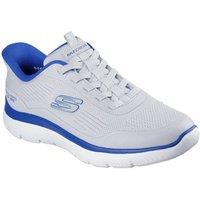 Skechers Men's SUMMITS LEYTER Slip-Ins Sneaker Grey | Size: 10