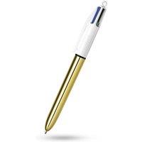 Bic 4 Colour Shine Gold - Single Pen